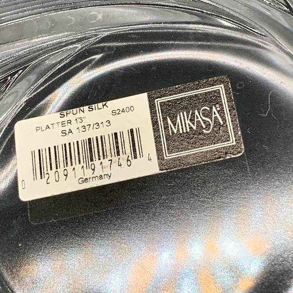 Vintage Mikasa Crystal Centerpiece Germany 12” - Picture 5 of 11